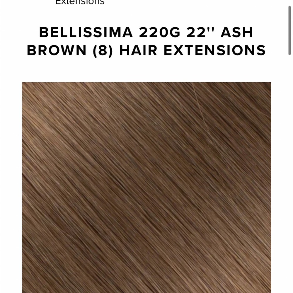 bellami 22 inch extensions NEVER WORN